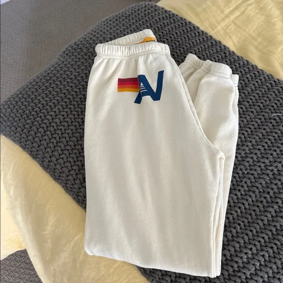 Aviator Nation slightly off-white sweats size small - Picture 1 of 3
